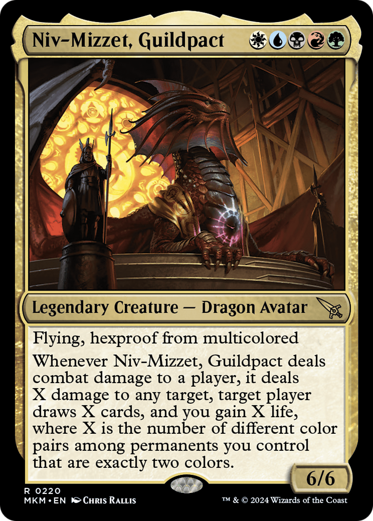 Niv-Mizzet, Guildpact [Murders at Karlov Manor] | Magic Magpie