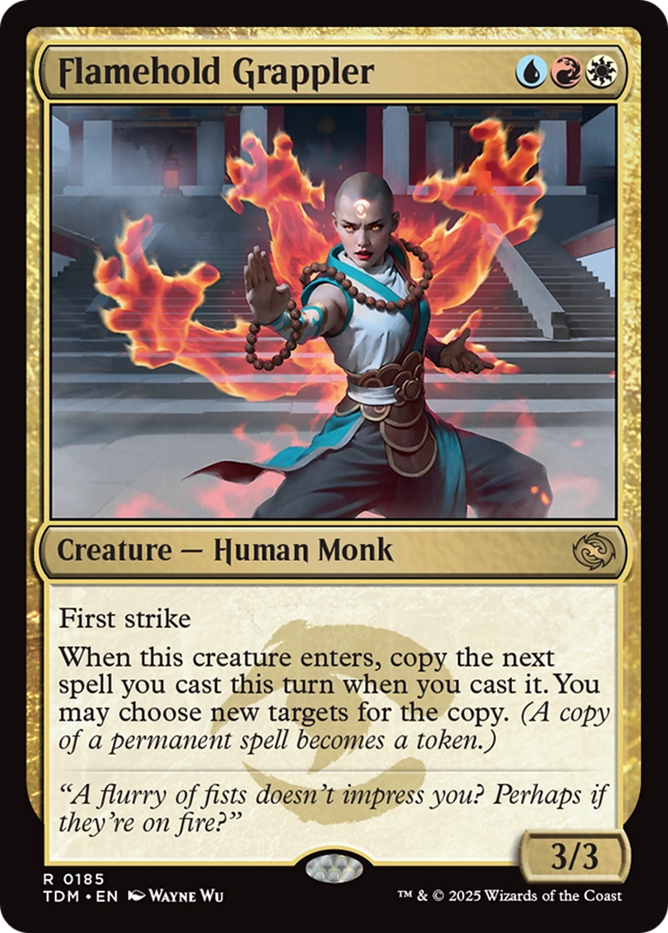 Flamehold Grappler [Tarkir: Dragonstorm] | Magic Magpie