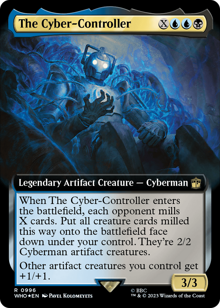 The Cyber-Controller (Extended Art) (Surge Foil) [Doctor Who] | Magic Magpie