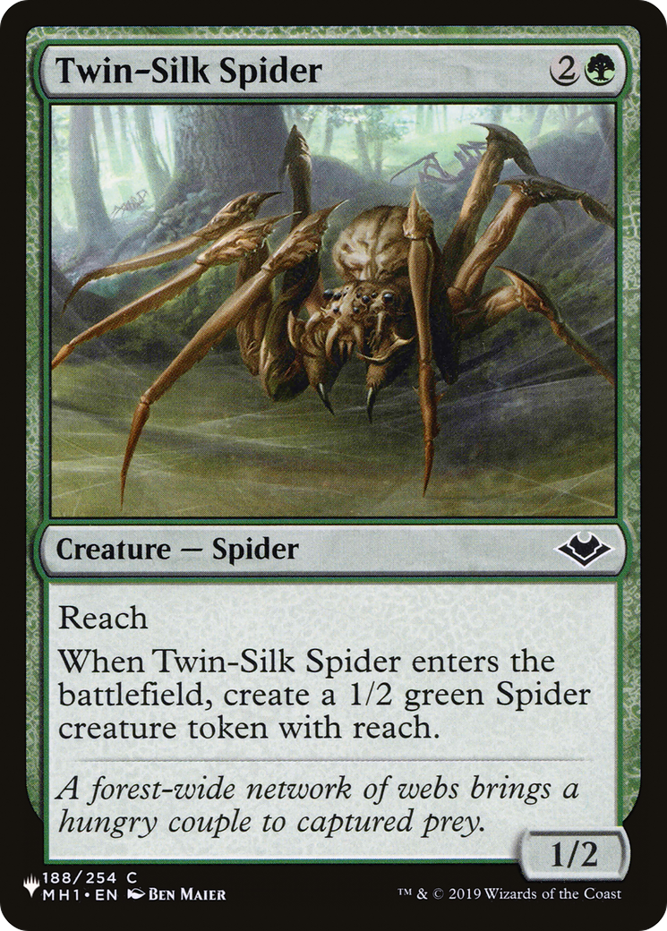 Twin-Silk Spider [The List Reprints] | Magic Magpie