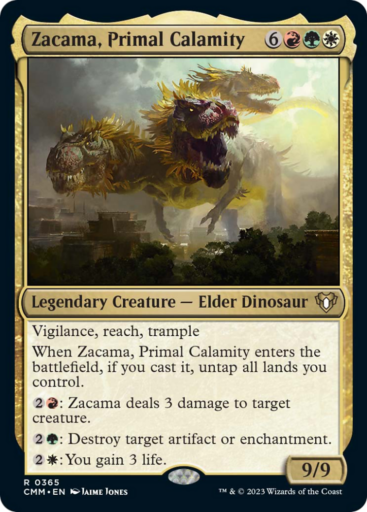 Zacama, Primal Calamity [Commander Masters] | Magic Magpie