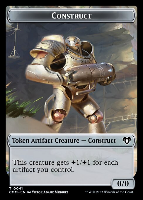 Servo // Construct (0041) Double-Sided Token [Commander Masters Tokens] | Magic Magpie