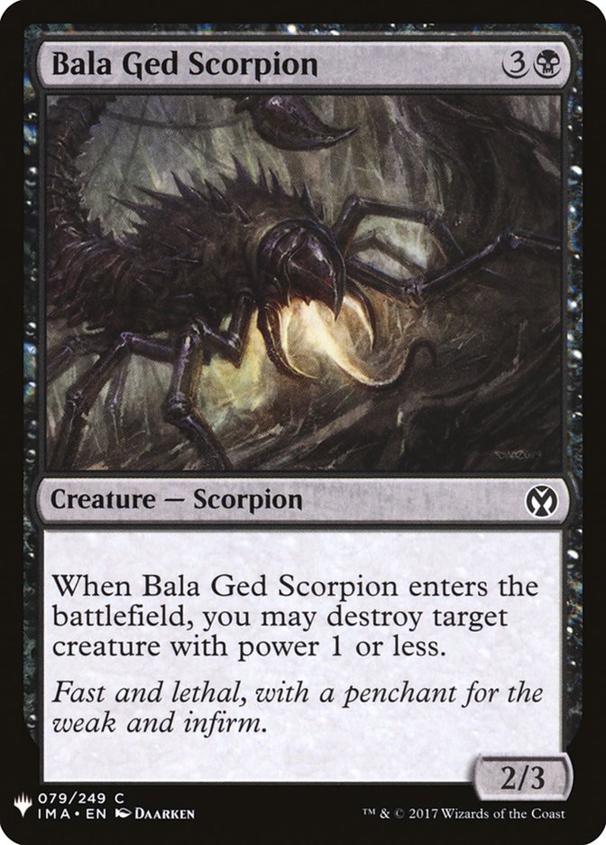 Bala Ged Scorpion [Mystery Booster] | Magic Magpie