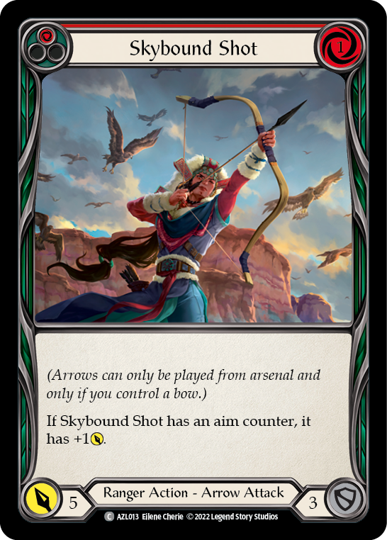 Skybound Shot (Red) [AZL013] (Outsiders Azalea Blitz Deck) | Magic Magpie