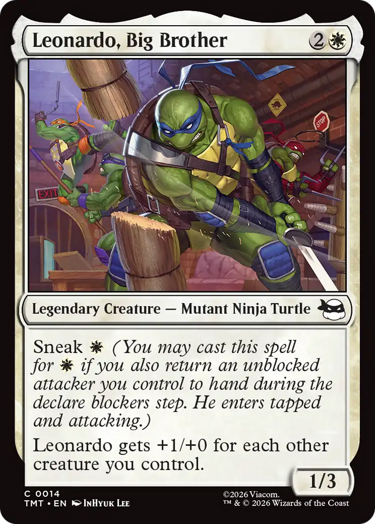 Leonardo, Big Brother [Teenage Mutant Ninja Turtles] | Magic Magpie