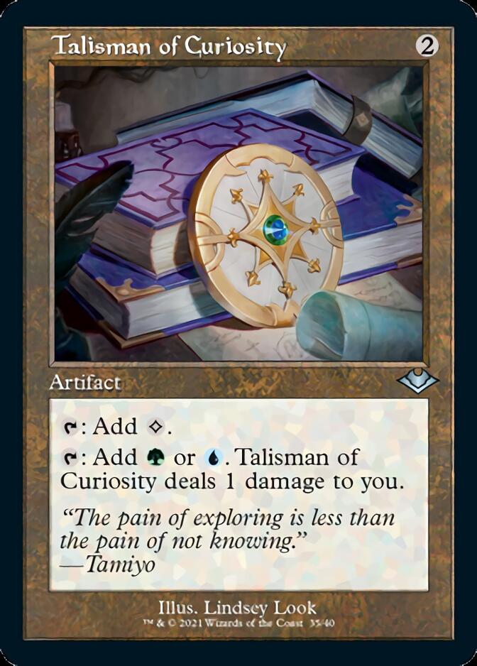 Talisman of Curiosity (Retro) [Modern Horizons] | Magic Magpie