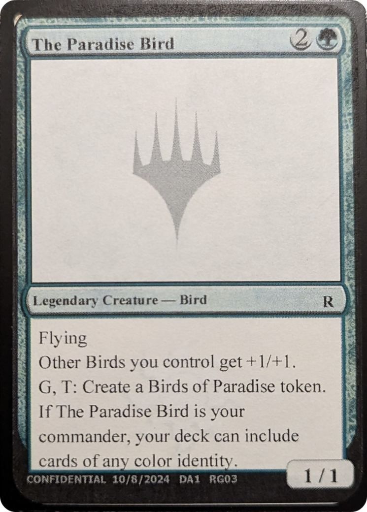 The Paradise Bird [Mystery Booster 2 Playtest Cards] | Magic Magpie