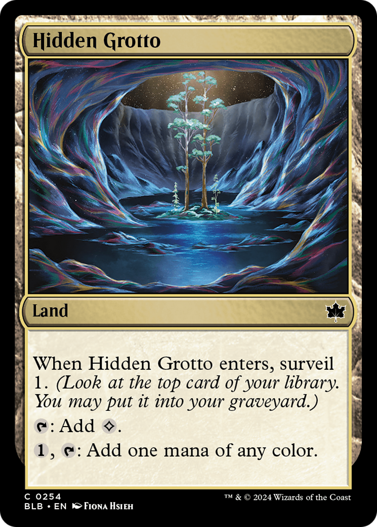 Hidden Grotto [Bloomburrow] | Magic Magpie