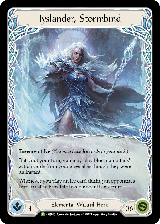 Iyslander, Stormbind [HER067] (Promo)  Rainbow Foil | Magic Magpie