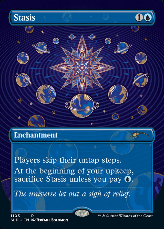 Stasis (Borderless) [Secret Lair Drop Series] | Magic Magpie