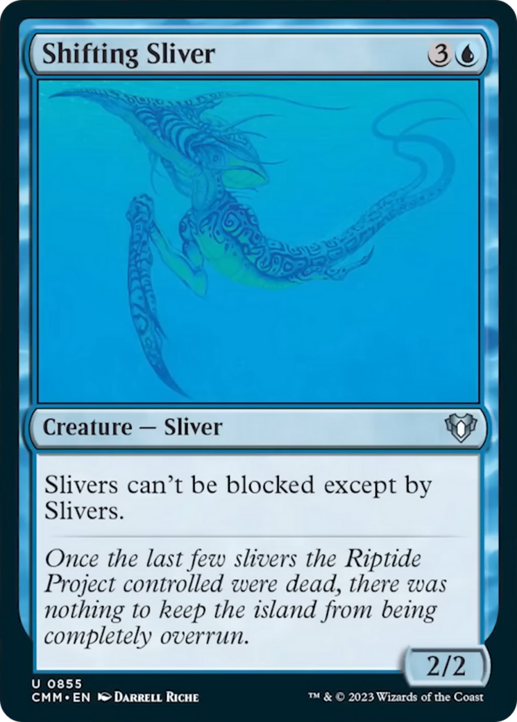 Shifting Sliver [Commander Masters] | Magic Magpie