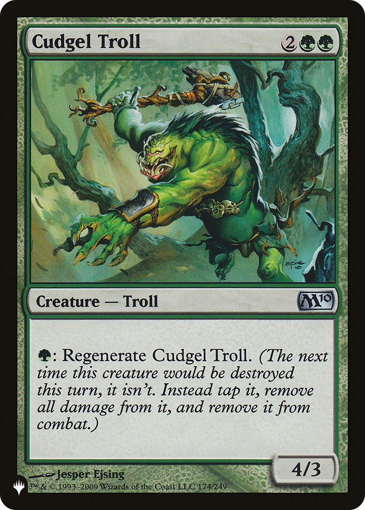 Cudgel Troll [The List Reprints] | Magic Magpie