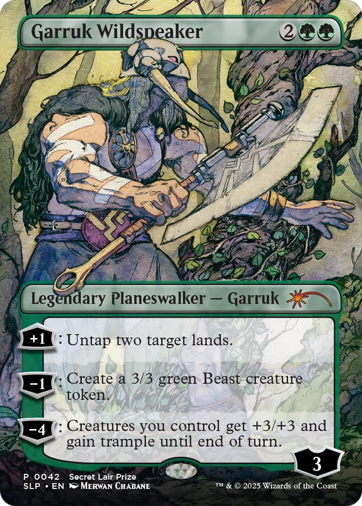 Garruk Wildspeaker [Secret Lair Showdown] | Magic Magpie