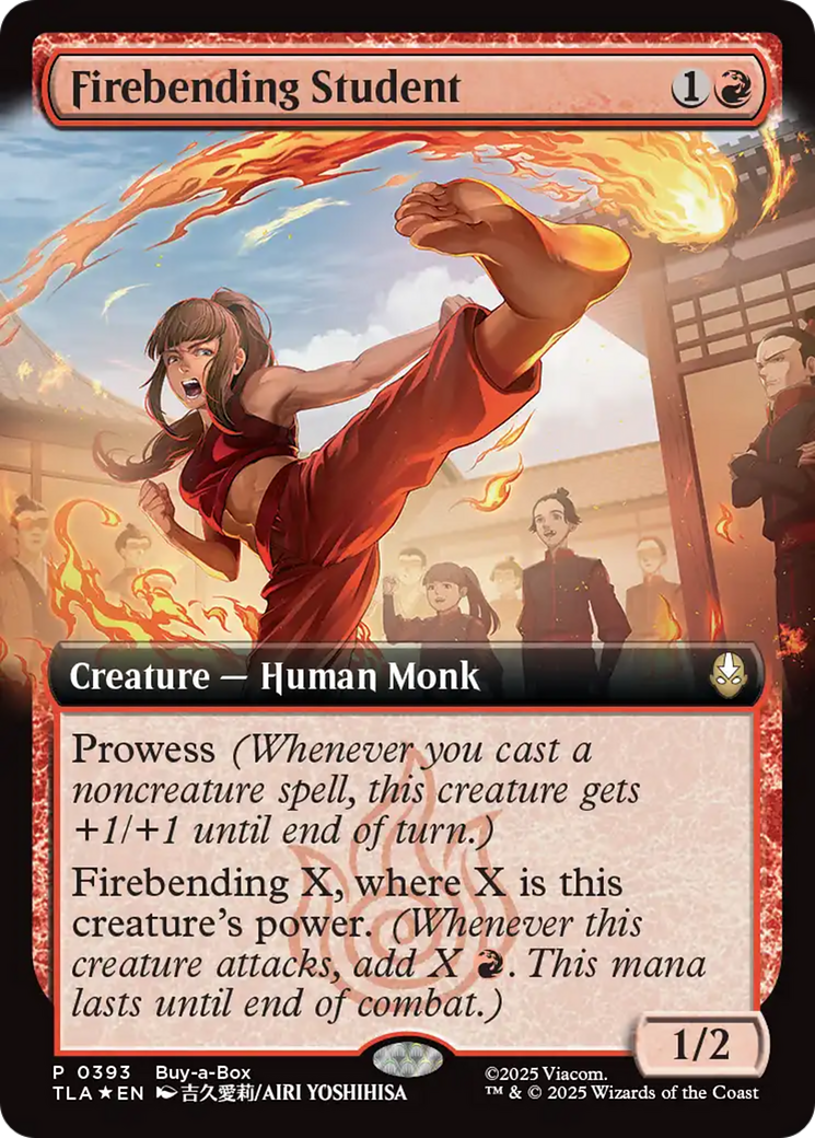 Firebending Student (Extended Art) [Avatar: The Last Airbender Promos] | Magic Magpie