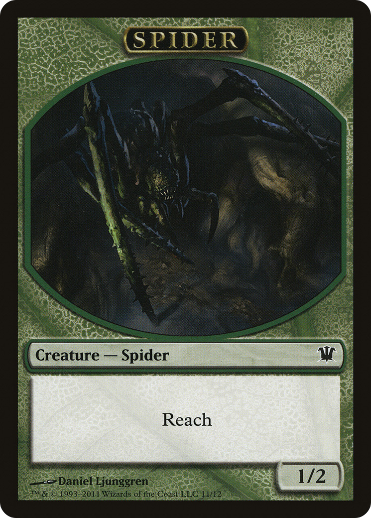 Insect // Spider Double-Sided Token [Innistrad Remastered Tokens] | Magic Magpie