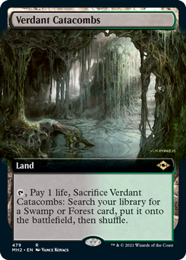 Verdant Catacombs (Extended Art) [Modern Horizons 2] | Magic Magpie