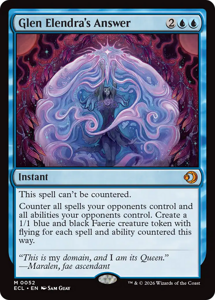 Glen Elendra's Answer [Lorwyn Eclipsed] | Magic Magpie