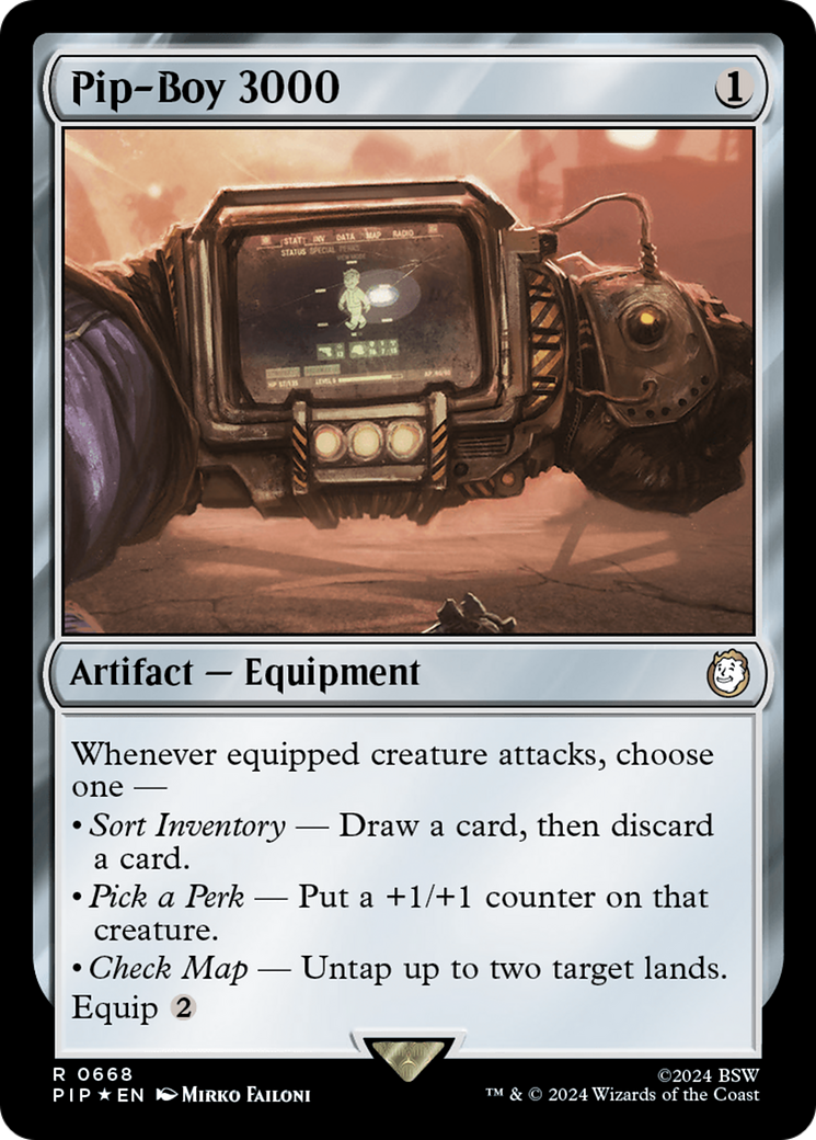 Pip-Boy 3000 (Surge Foil) [Fallout] | Magic Magpie