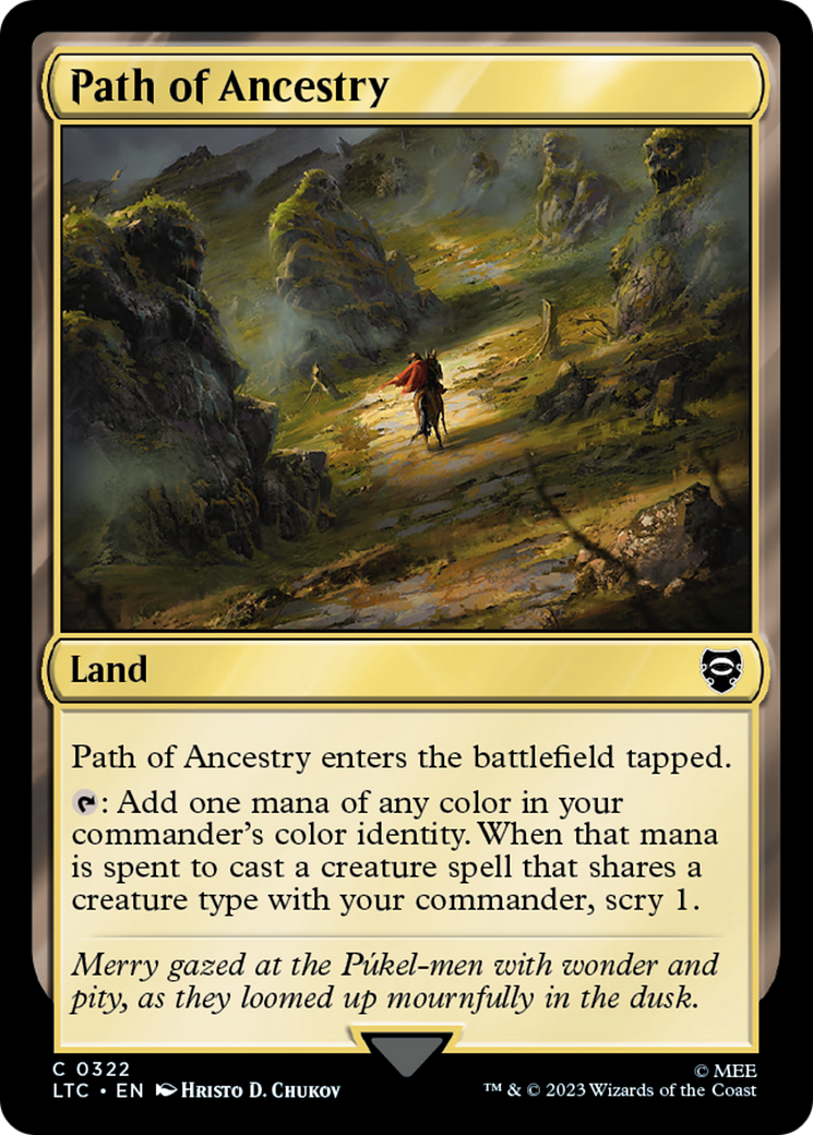 Path of Ancestry [The Lord of the Rings: Tales of Middle-Earth Commander] | Magic Magpie