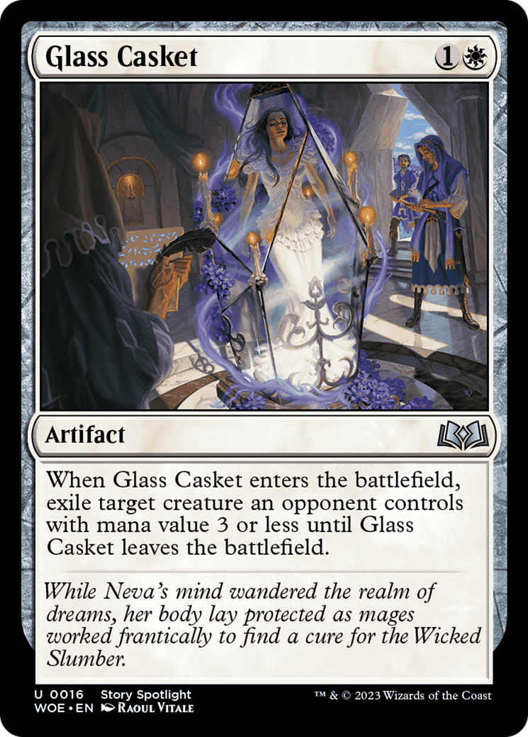 Glass Casket [Wilds of Eldraine] | Magic Magpie