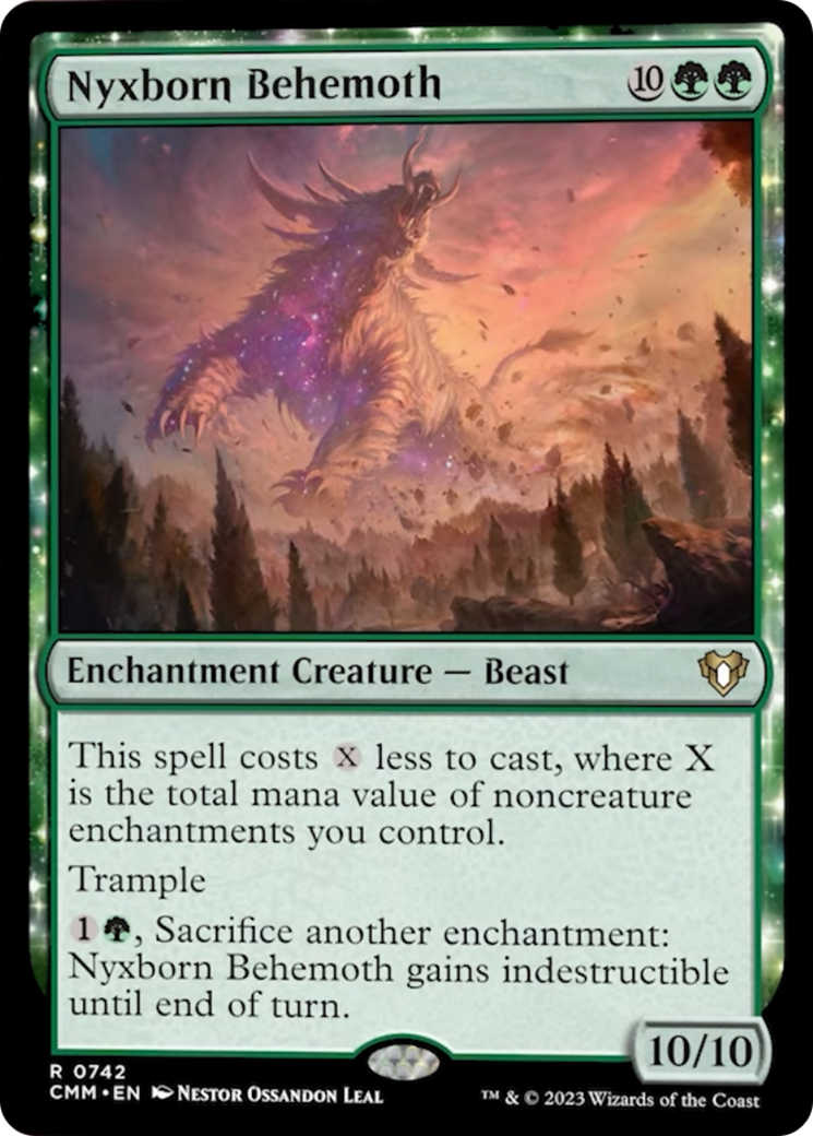 Nyxborn Behemoth [Commander Masters] | Magic Magpie