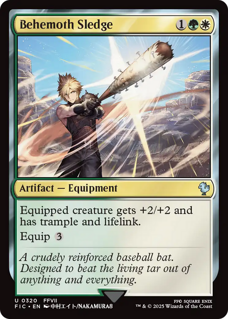 Behemoth Sledge [FINAL FANTASY Commander] | Magic Magpie