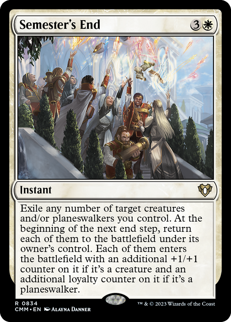 Semester's End [Commander Masters] | Magic Magpie