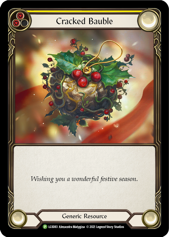 Cracked Bauble (Holiday 2021) [LGS083] (Promo)  Cold Foil | Magic Magpie