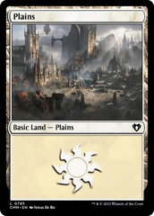 Plains (785) [Commander Masters] | Magic Magpie