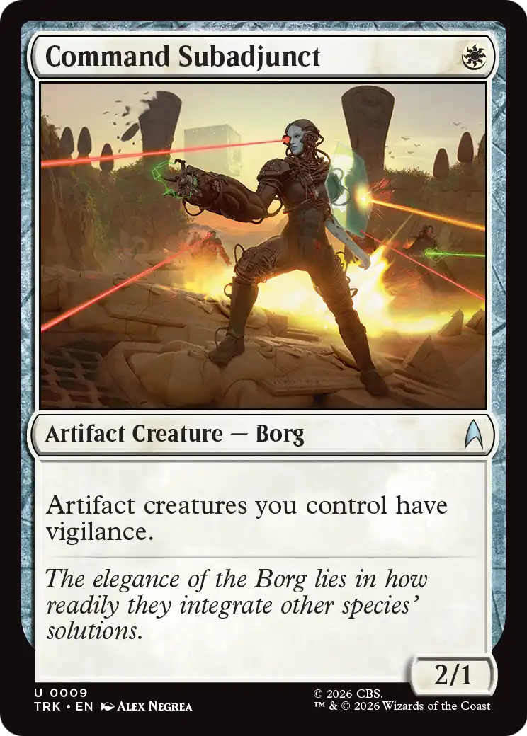 Command Subadjunct [Star Trek] | Magic Magpie