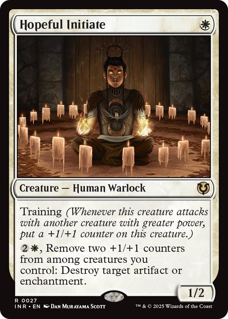 Hopeful Initiate [Innistrad Remastered] | Magic Magpie