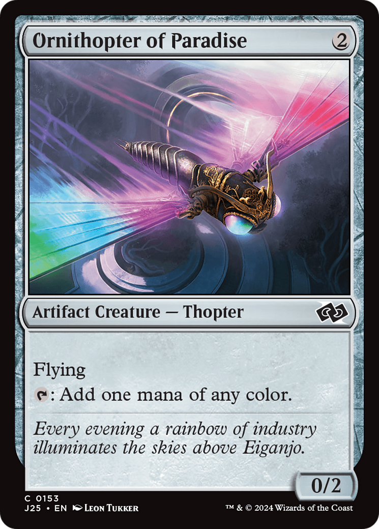 Ornithopter of Paradise [Foundations Jumpstart] | Magic Magpie