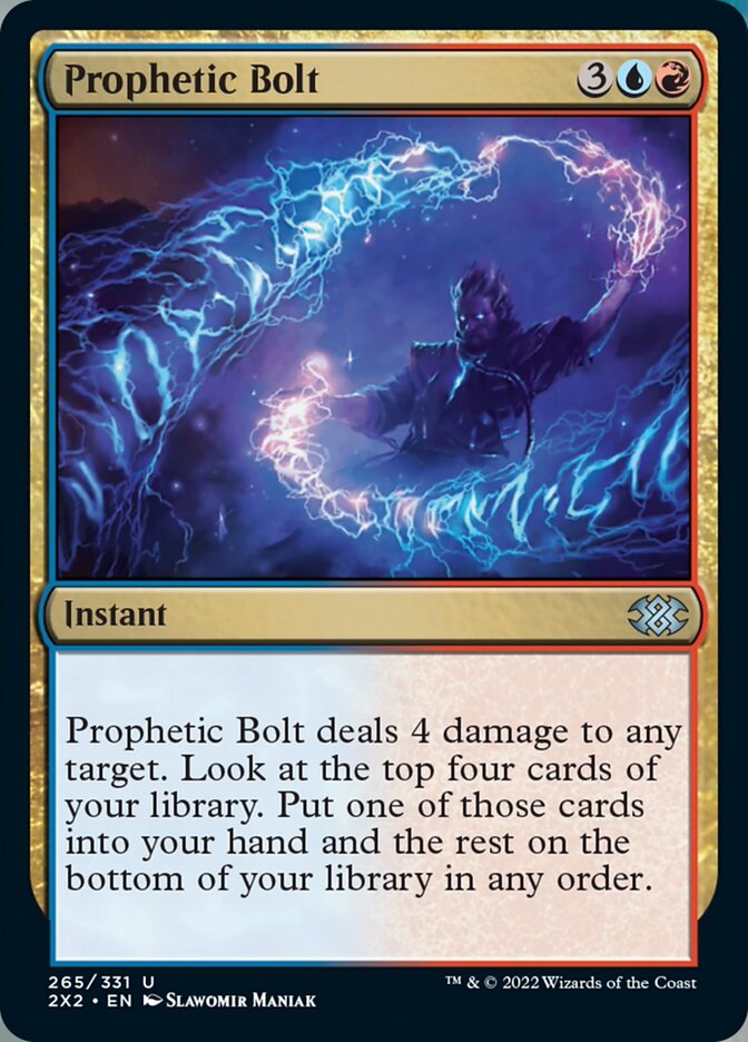 Prophetic Bolt [Double Masters 2022] | Magic Magpie