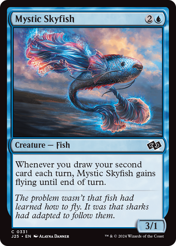 Mystic Skyfish [Foundations Jumpstart] | Magic Magpie