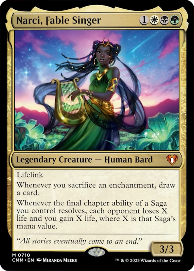 Narci, Fable Singer [Commander Masters] | Magic Magpie