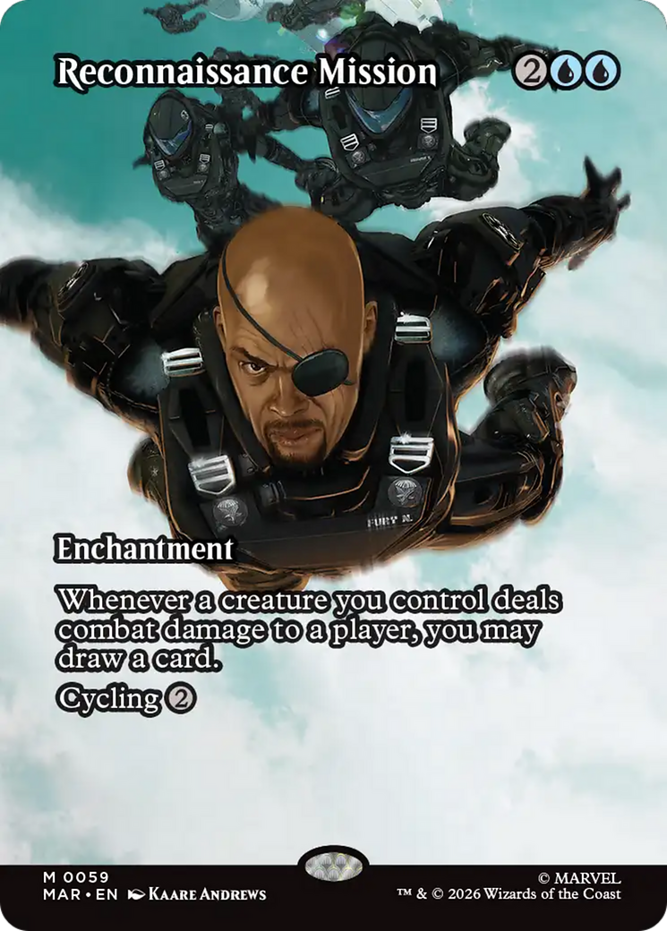 Reconnaissance Mission (Borderless) [Marvel Universe: Eternal-Legal] | Magic Magpie