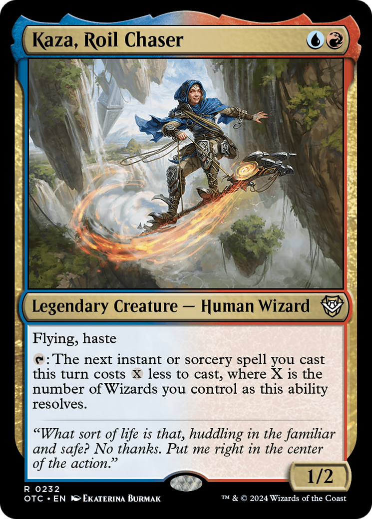 Kaza, Roil Chaser [Outlaws of Thunder Junction Commander] | Magic Magpie