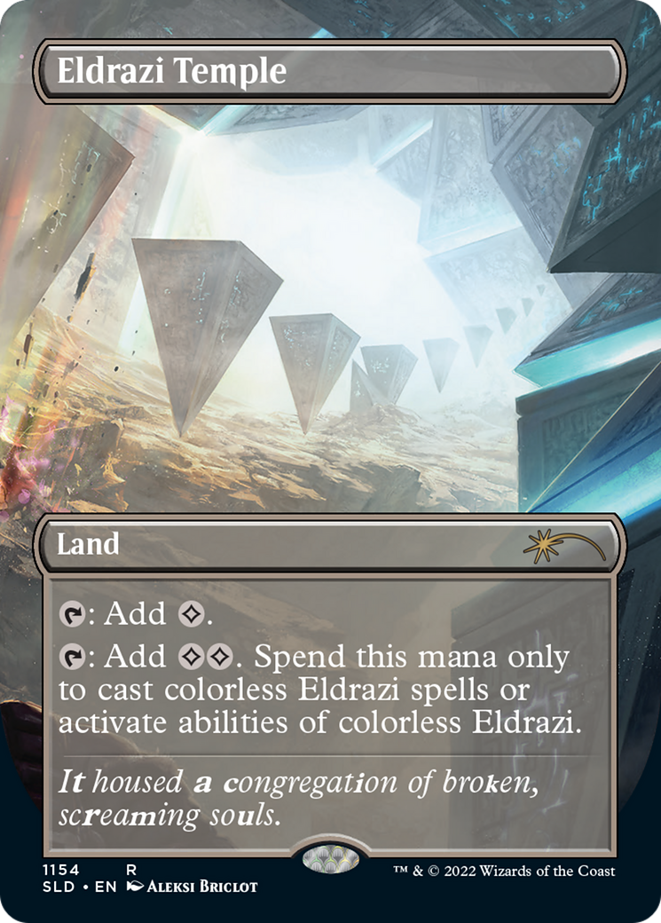 Eldrazi Temple (Borderless) [Secret Lair Drop Series] | Magic Magpie
