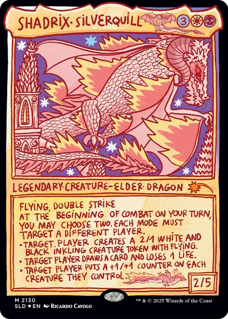 Shadrix Silverquill [Secret Lair Drop Series] | Magic Magpie