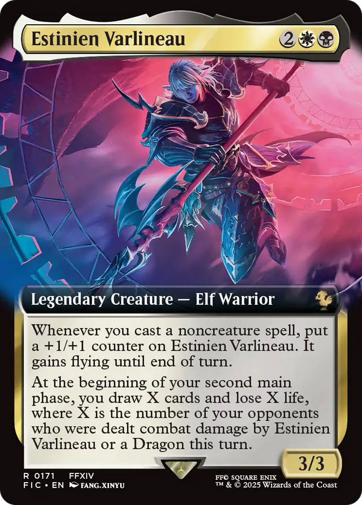 Estinien Varlineau (Extended Art) [FINAL FANTASY Commander] | Magic Magpie