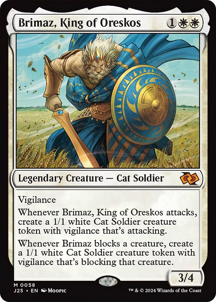 Brimaz, King of Oreskos [Foundations Jumpstart] | Magic Magpie