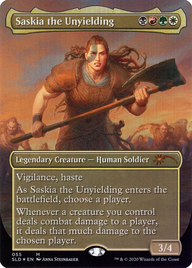 Saskia the Unyielding [Secret Lair Drop Series] | Magic Magpie