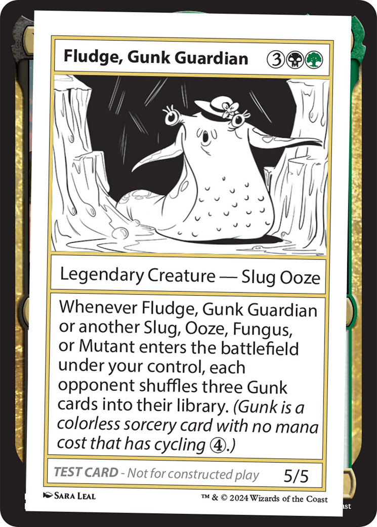 Fludge, Gunk Guardian [Mystery Booster 2 Playtest Cards] | Magic Magpie