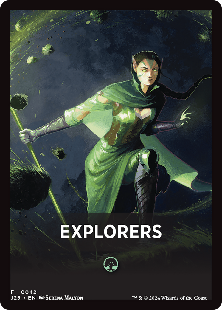 Explorers Theme Card [Foundations Jumpstart Front Cards] | Magic Magpie