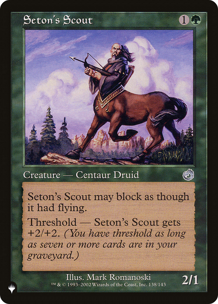 Seton's Scout [The List Reprints] | Magic Magpie