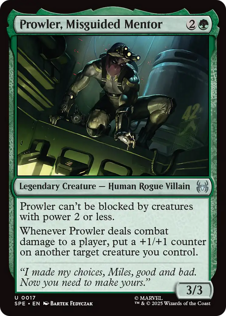 Prowler, Misguided Mentor [Marvel's Spider-Man: Eternal-Legal] | Magic Magpie
