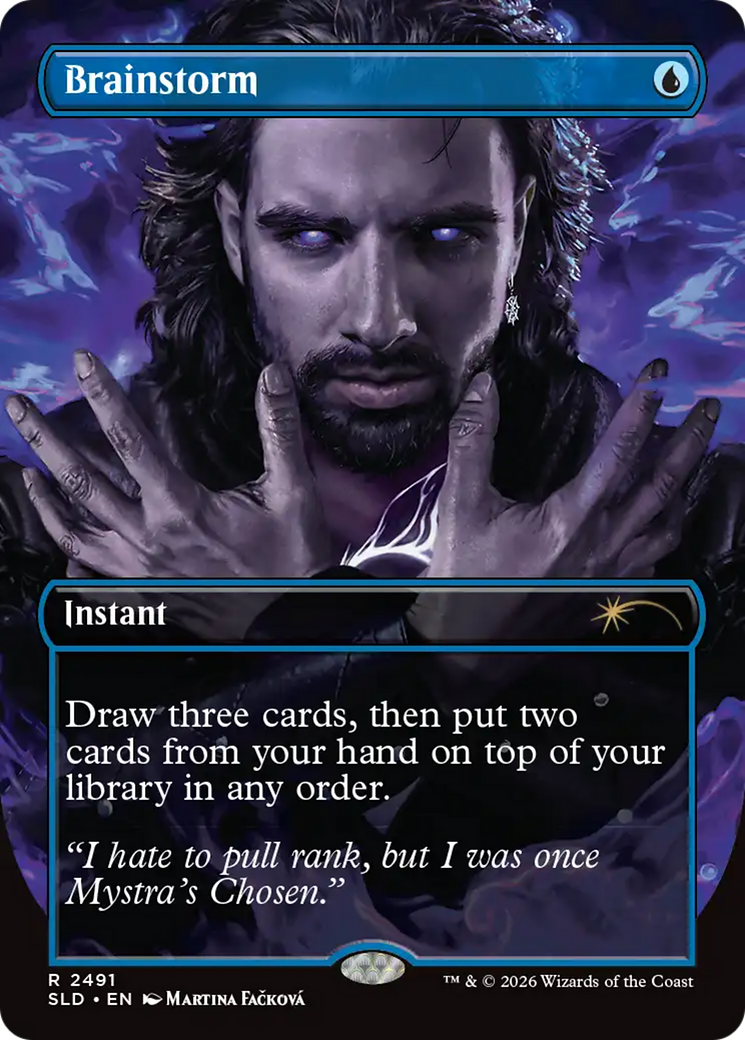 Brainstorm (2491) [Secret Lair Drop Series] | Magic Magpie