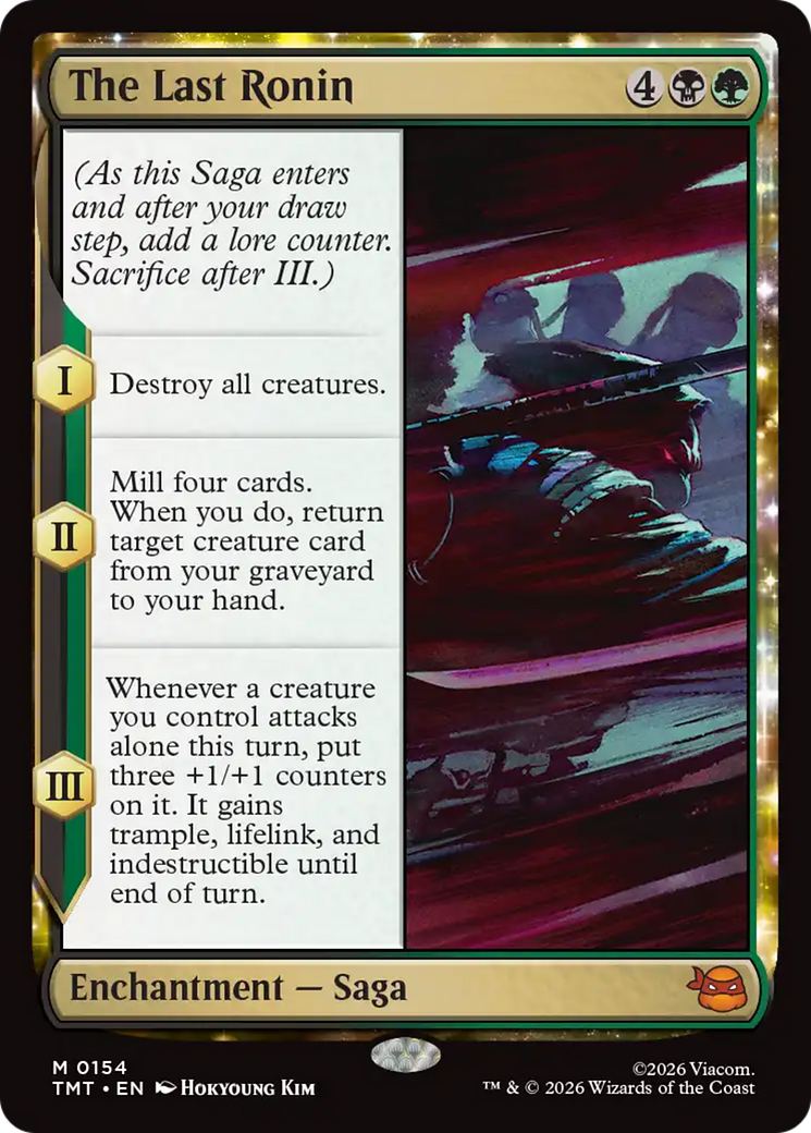 The Last Ronin [Teenage Mutant Ninja Turtles] | Magic Magpie