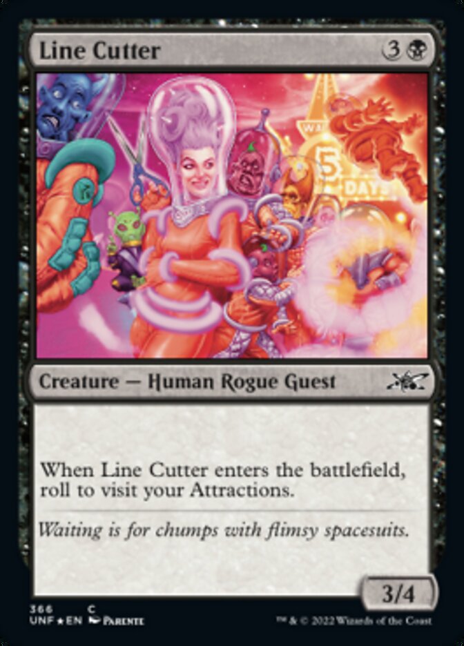 Line Cutter (Galaxy Foil) [Unfinity] | Magic Magpie