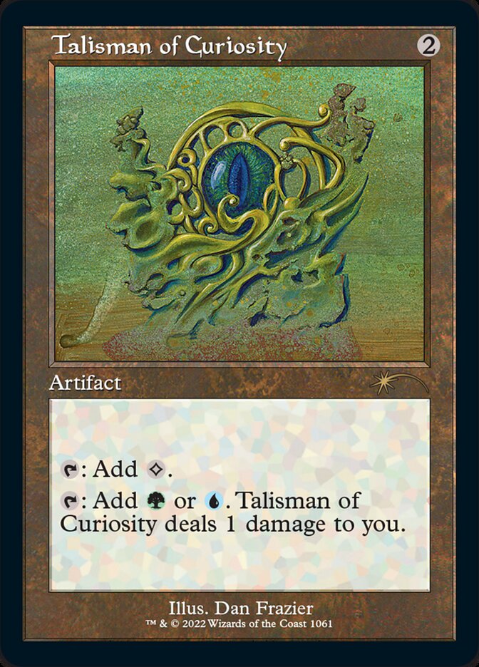 Talisman of Curiosity (Foil Etched) [Secret Lair Drop Series] | Magic Magpie